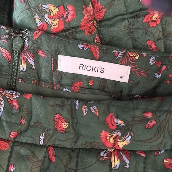 Quilted Floral Skirt - Picture 11 of 11